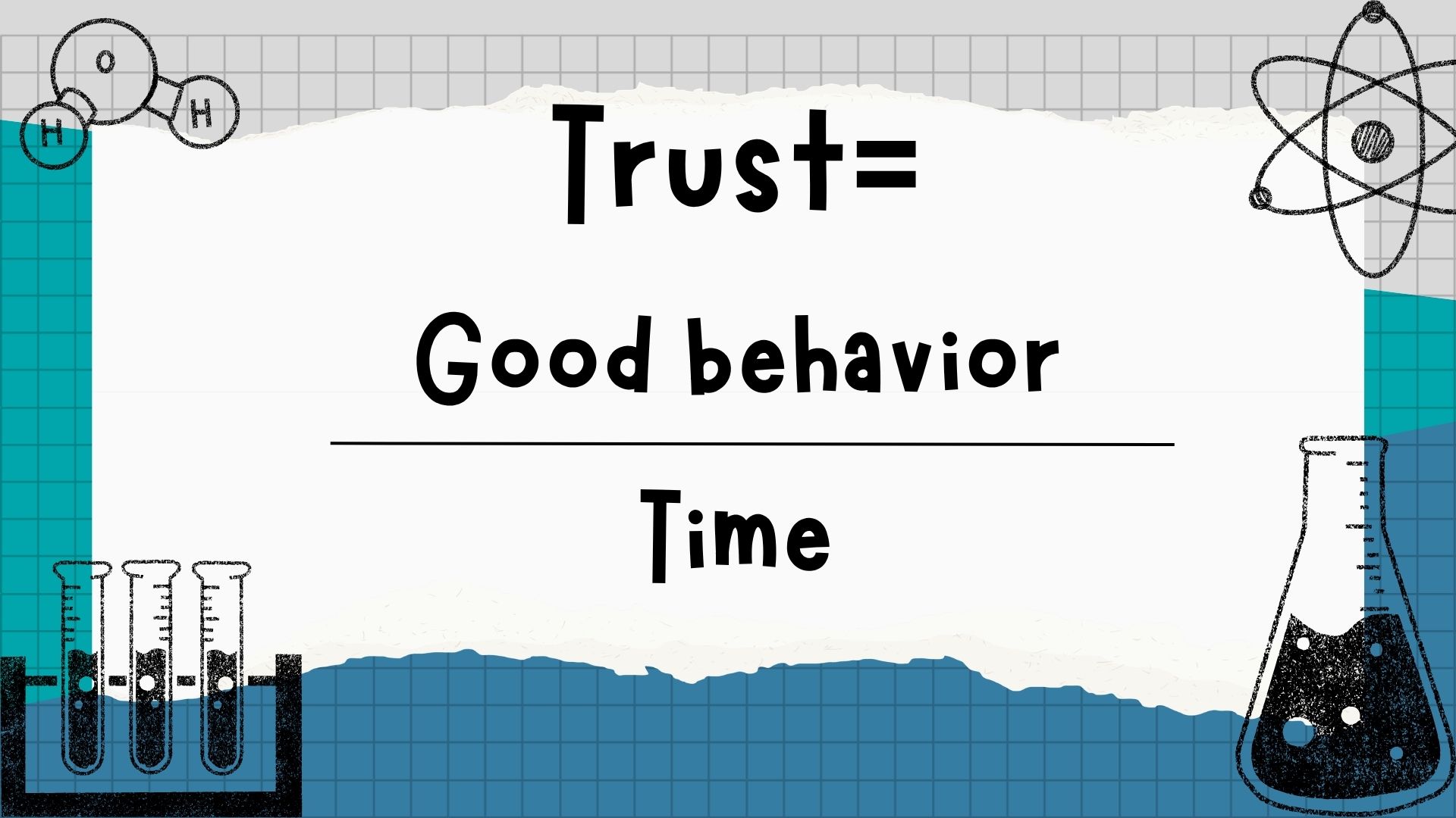 formula for rebuilding trust