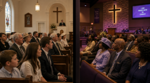 racially segregated and divided church in America